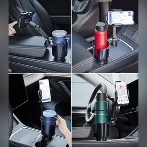 Adjustable Car Cup Holder Phone Mount